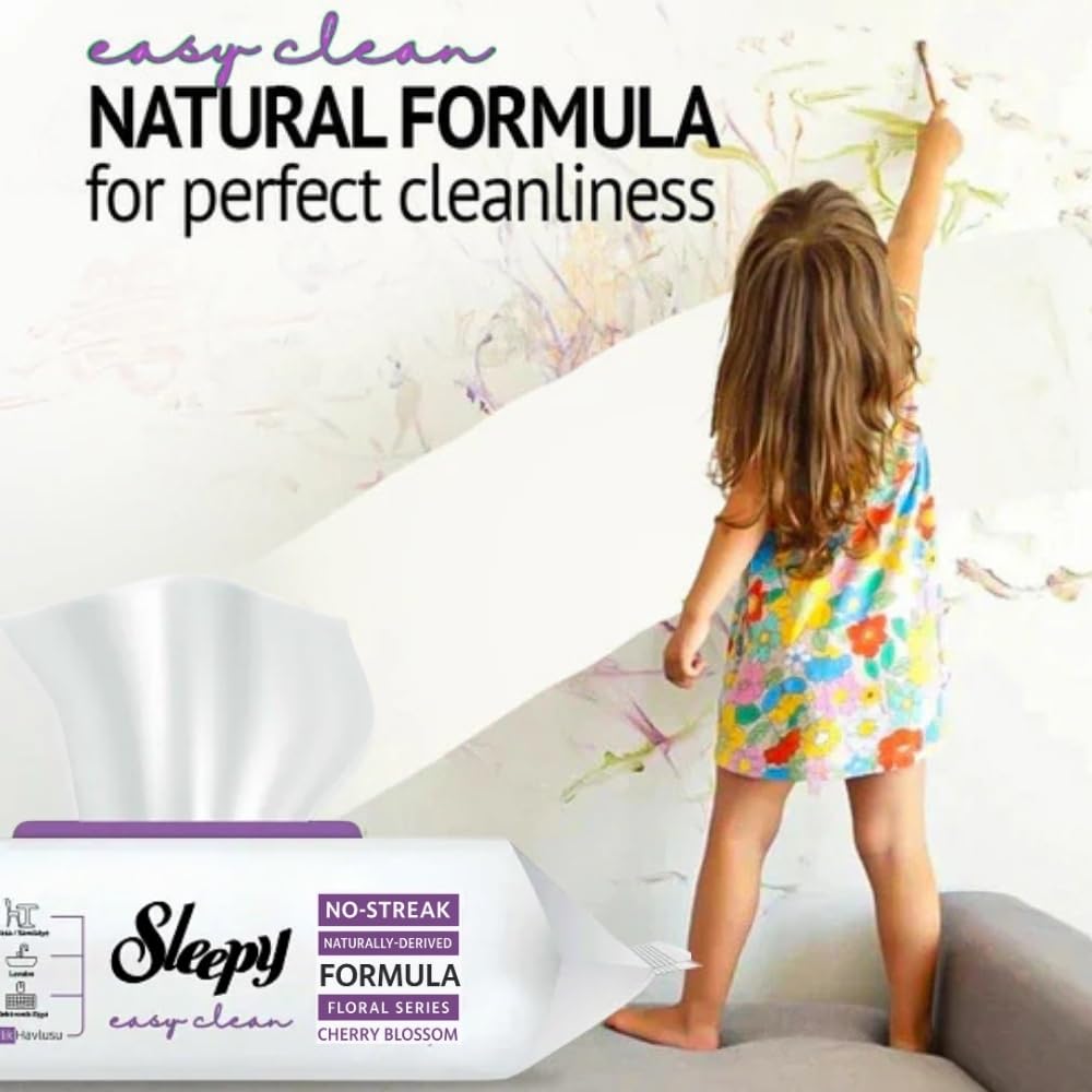Sleepy Lot de 6 lingettes nettoyantes pour surface de jardin orchidées