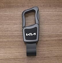 GREENWORLD Premium Scratch-Proof Keychain/Keyring with Car Brand Name Logo | Durable Metal Keyring for Cars & Bikes with 2 Color Strap