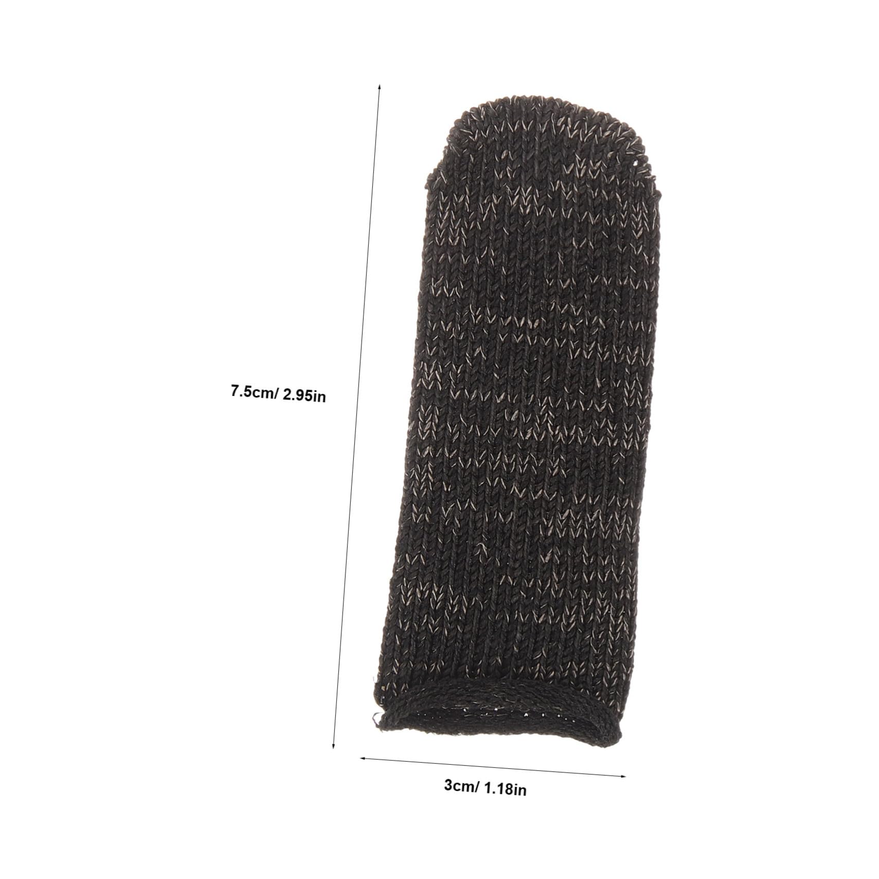 BRIGHTFUFU Finger Sleeves 6 Pack Anti-Resistant Finger Covers for Safe Work Craft Projects