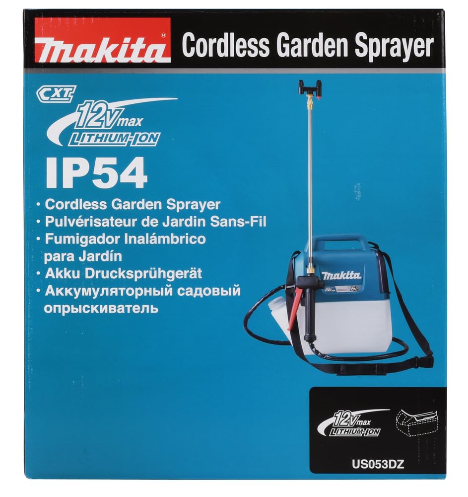 Makita US053DZ Akku-Druckspritze 12V max. (ohne Akku ohne Ladegerät) Petrol