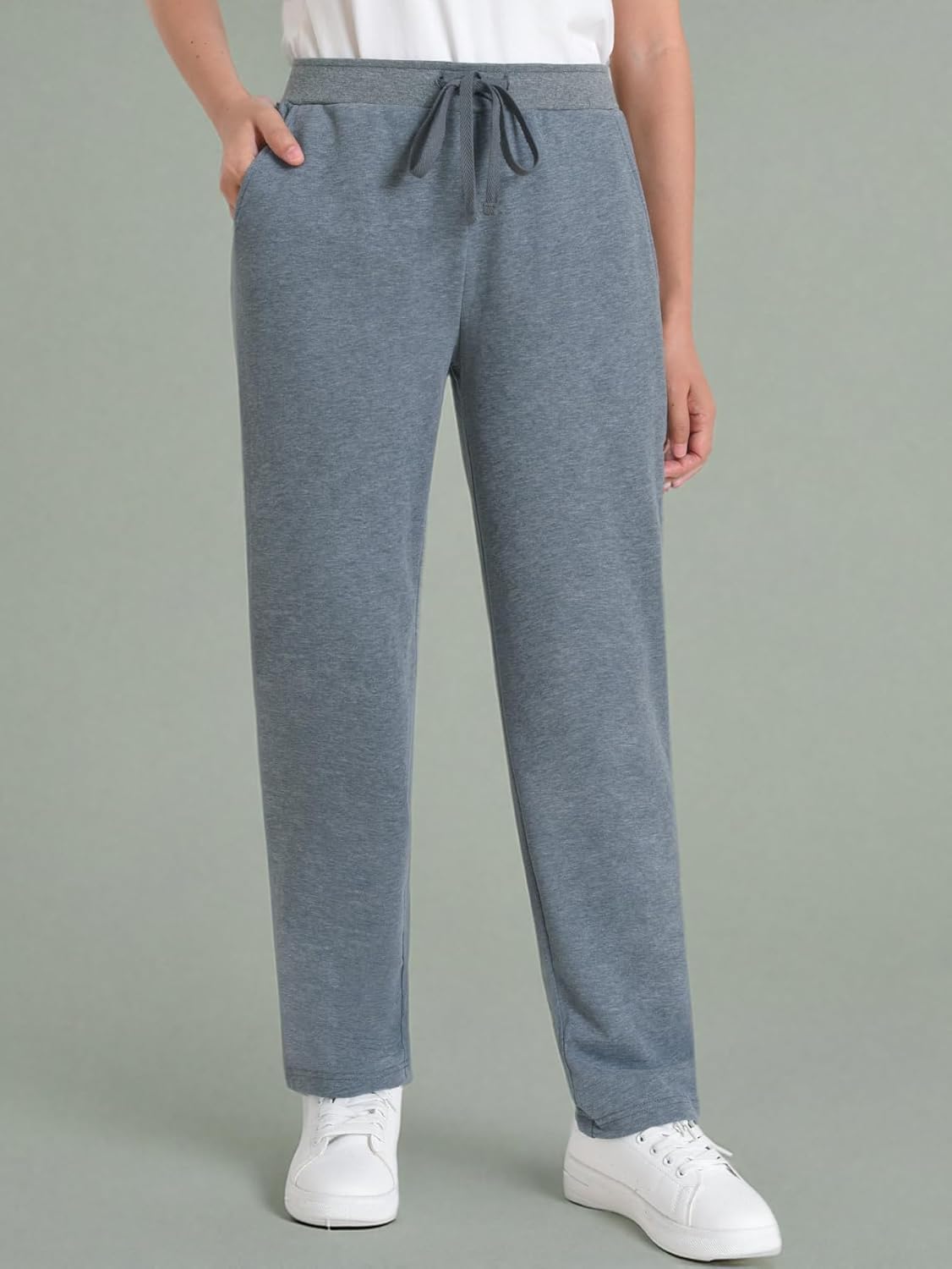 Weintee Women's Petite Sweatpants Jogging Pants with Pockets - Image 7