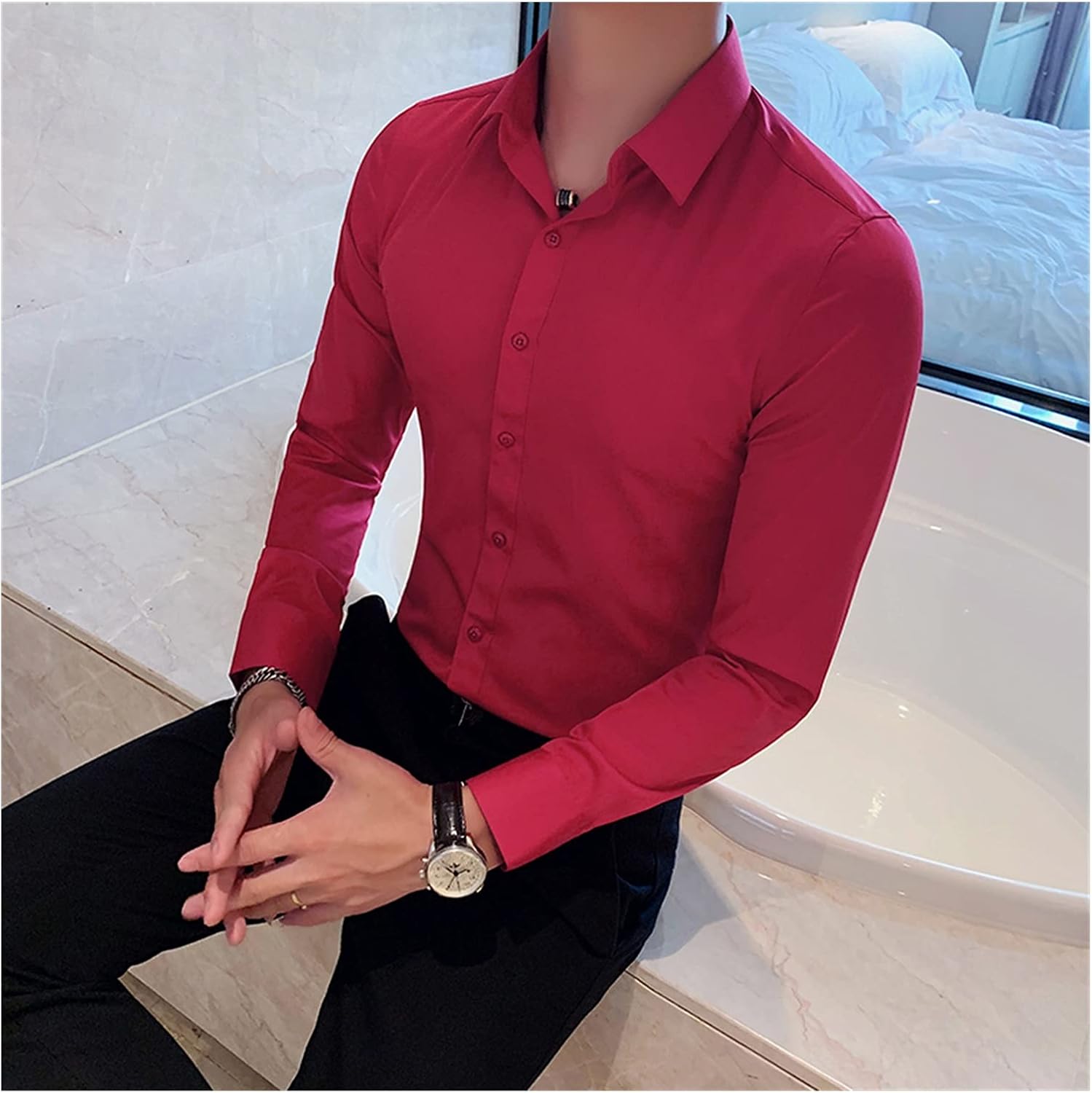 Blouse shirt men Clearance