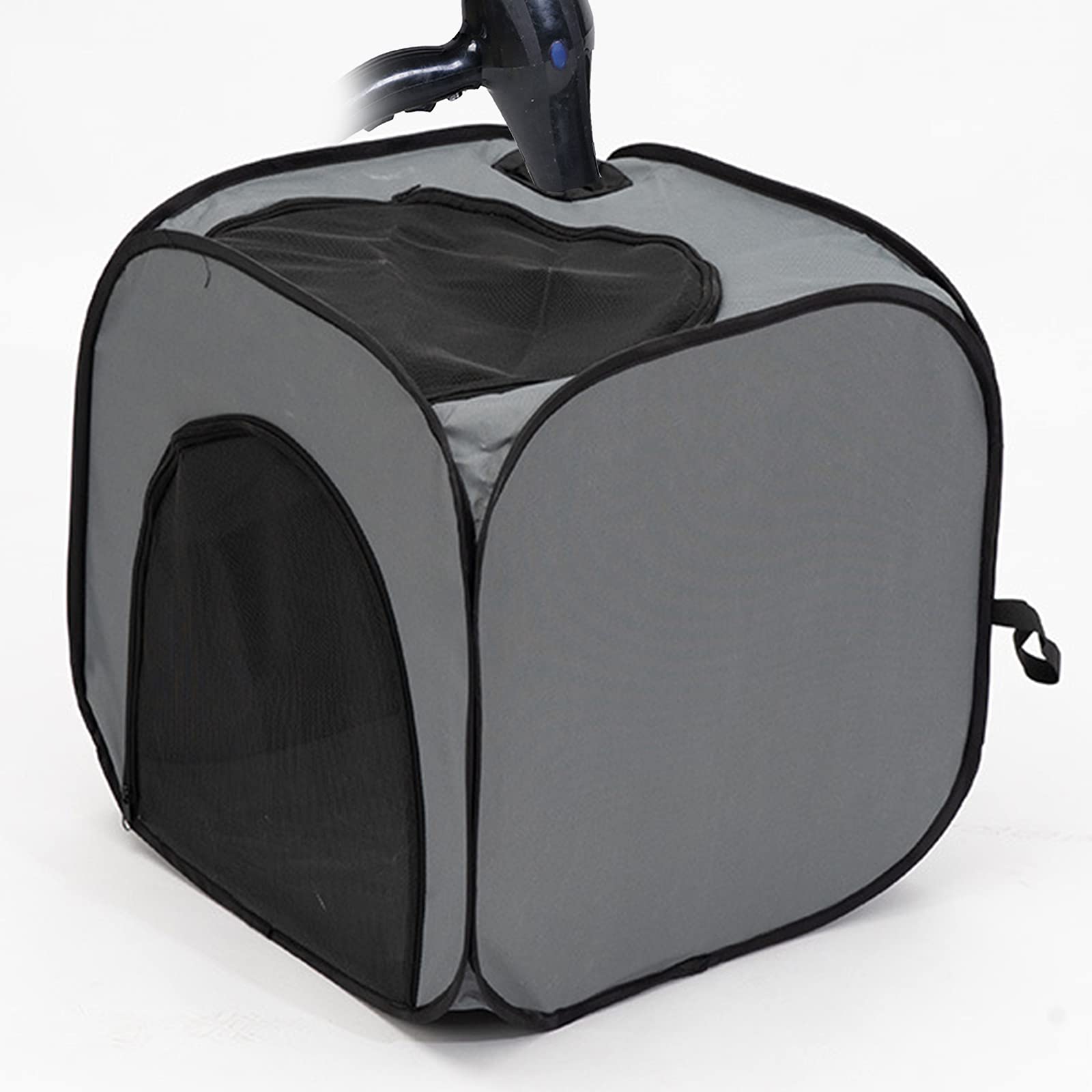 PJDDP Caja De Secado De Pelo para Mascotas Secador De Pelo Profesional De Belleza para Perros,Jaula para Secadora Portátil para Mascotas, Caja Plegable para Secado De Cabello para Cachorros