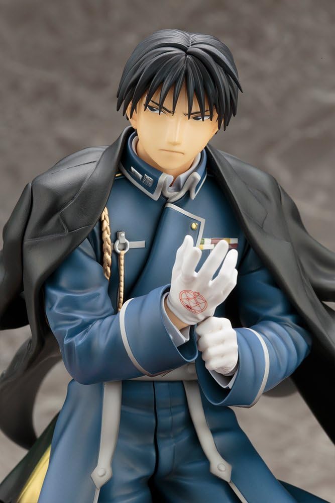 Flash Deals - 50% OFF Kotobukiya Fullmetal Alchemist: Roy Mustang ArtFX J Statue, Multicolor