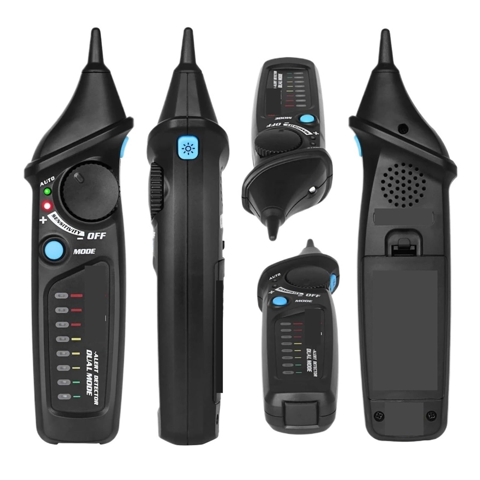 Medidor de voltaje, Detector De Voltaje Sin Contacto, Probador, Pluma Detección Circuitos(Black)