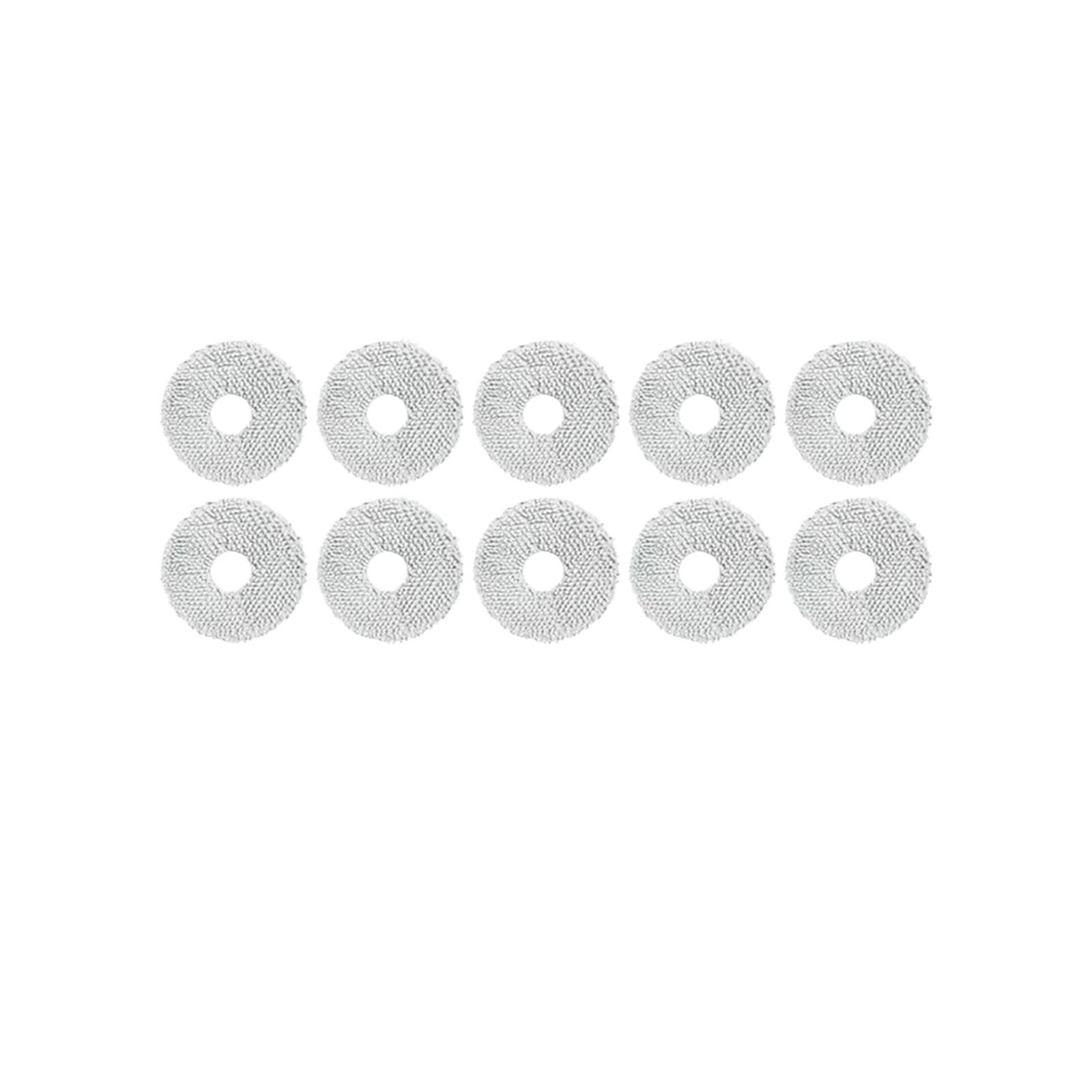 VIXWDRUTY Compatible For Xiaomi，Robot Vacuum S10+ S20+ X10+ X20 Plus B101CN，Compatible For Dreame，L10S Ultra L10S Pro L10 Prime S10 Pro Mop Cloth(10pcs)