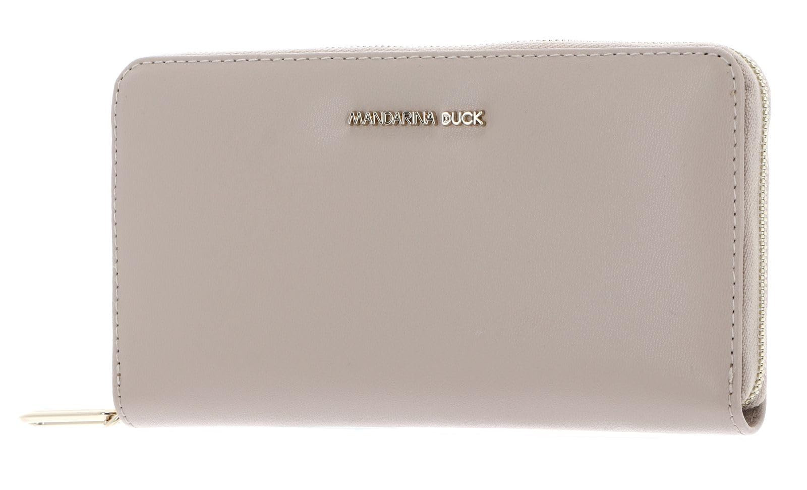 Mandarina Duck Luna P10KBP61 Women's Wallet, Whitecap Gray, 19x10.5x2 (L x H x W)