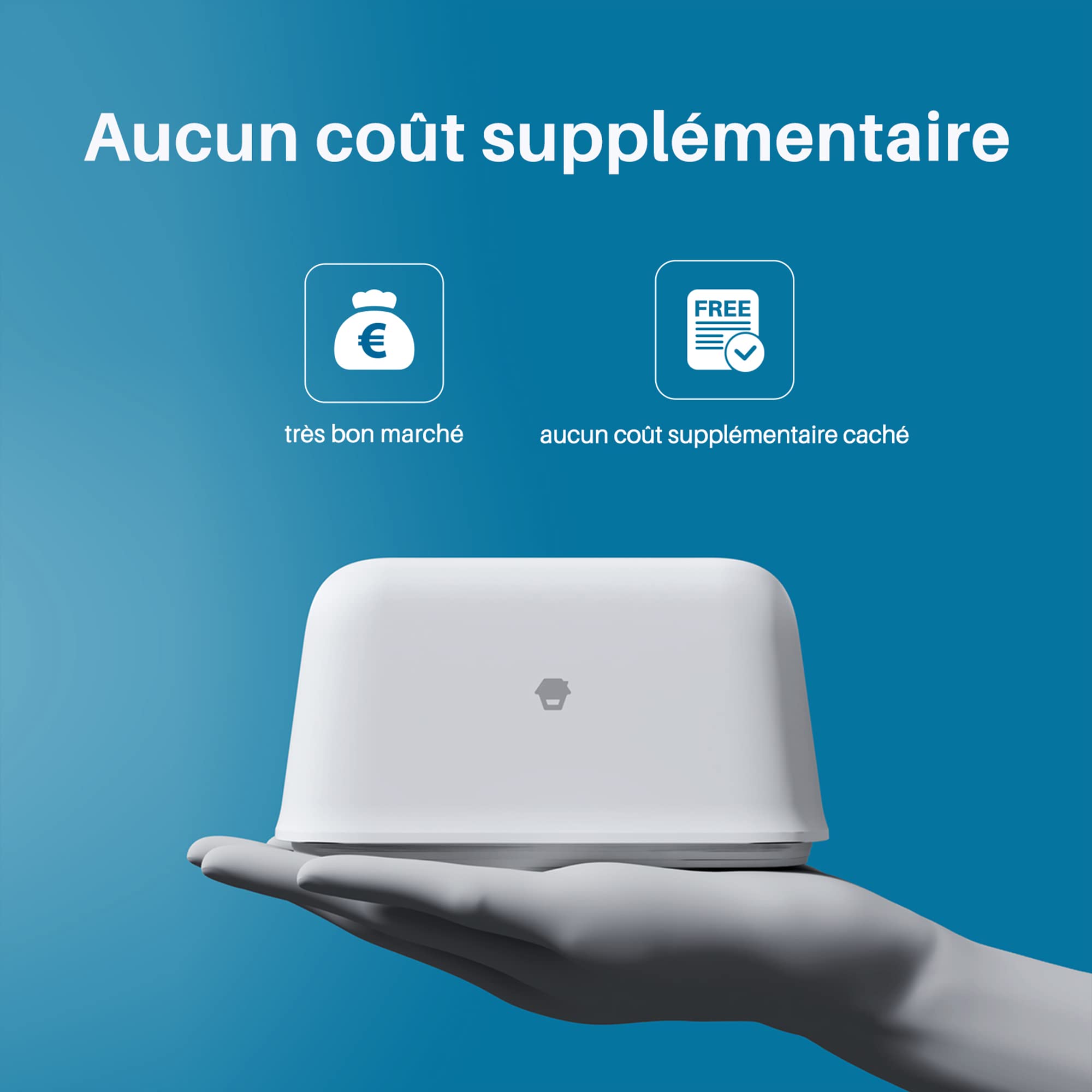 Chuango OV-300 Détecteur de Mouvements - Alarme Maison sans Fil avec Sirène - Ouverture de Porte et Fenêtre - Système de Sécurité Domotique - Hub Intelligent et Capteurs - Smart WiFi Alarme