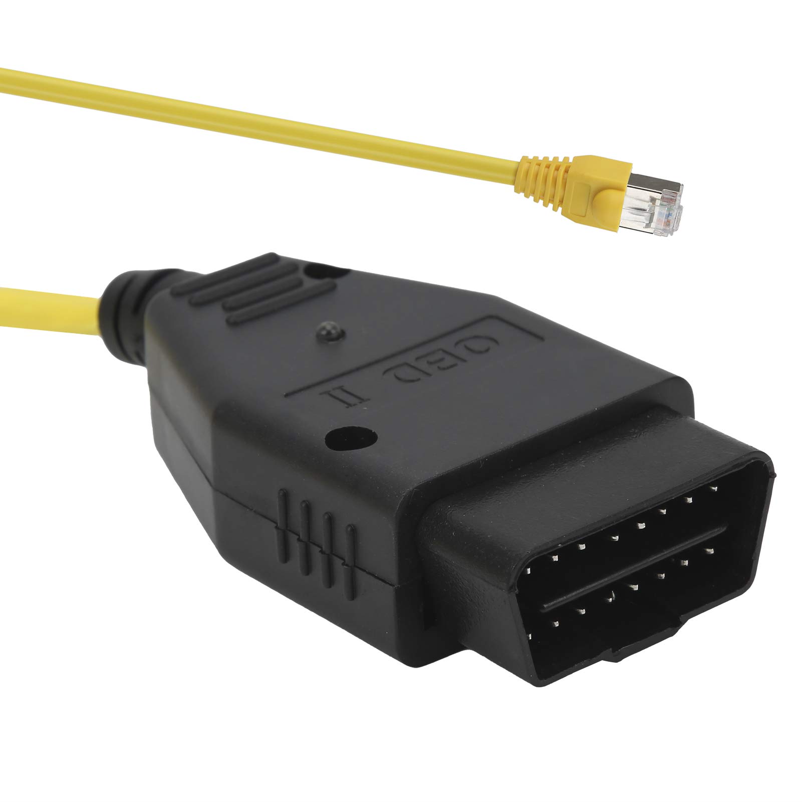 Aqxreight - Câble OBD2, Câble Ethernet Vers OBD Outil De Diagnostic De Codage De Données D'interface ENET Adapté Aux Séries F/1/3/5/7