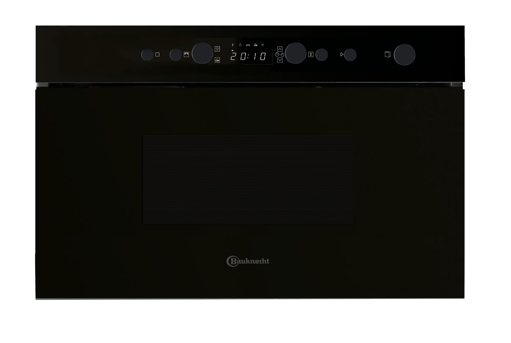 Bauknecht EMNK5 2238 ES Einbau-Mikrowellengerät/Dampfgarfunktion/ 4 Leistungsstufen/Rapid-Defrost Auftaufunktion/ 3D-System/Schnellstart-Funktion (Rapid-Start), Schwarz