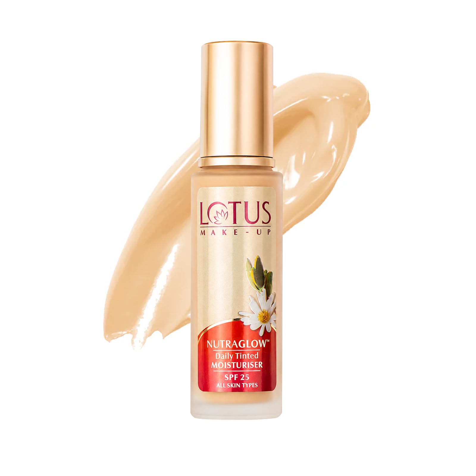 lotus herbals Lotus Makeup Spf25 Nutraglow Daily Tinted Moisturiser Cream (Fresh Ivory, 50Ml)-picture-38