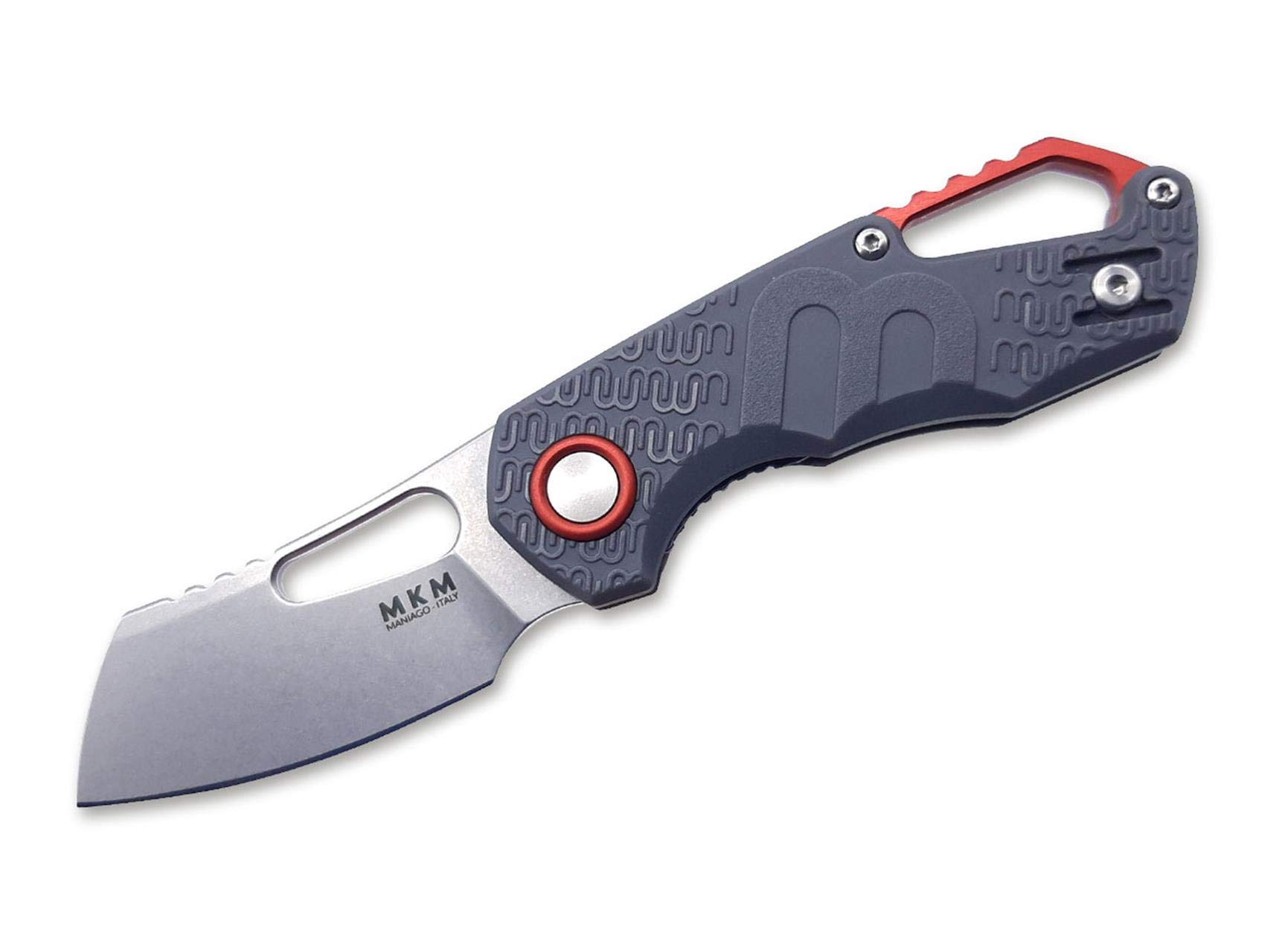 MKM Unisex – scyzoryk dla dorosłych, szary, 14,5 cm