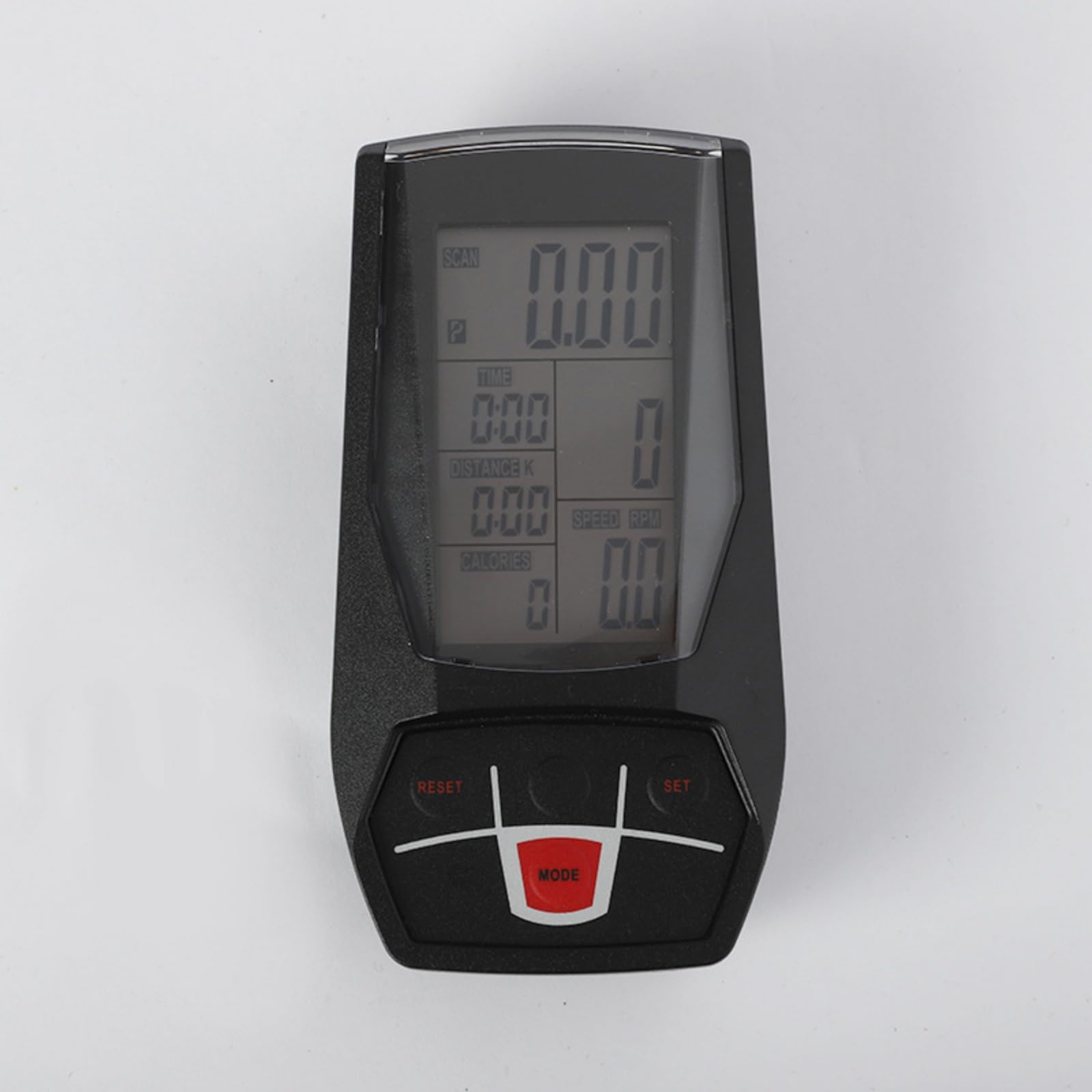 cuentakilometros Bici estatica, Cuentakilometros Bicicleta,Equipo de Gimnasio, Accesorios de Fitness con Seguimiento de Tiempo, Velocidad, calorías, Distancia (2 PCS)