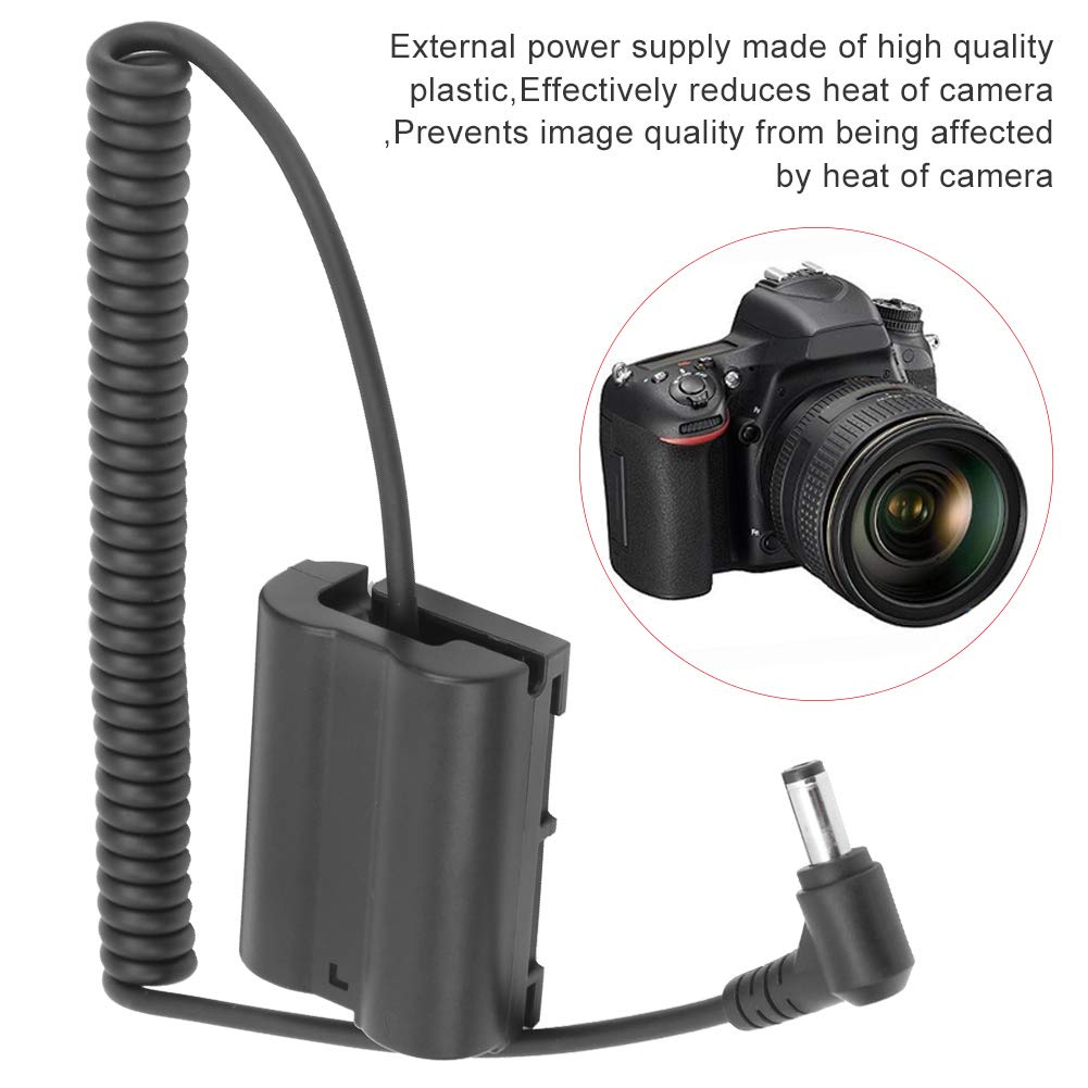 Zestaw Atrap Baterii do Pełnego Dekodowania do Aparatów Z7 Z6 D850 D810 D750 z Adapterem Baterii F970 Ciągłe Zasilanie Mocowanie Gorącej Stopki Śruba 1/4 Cala Wiele zabezpieczeń