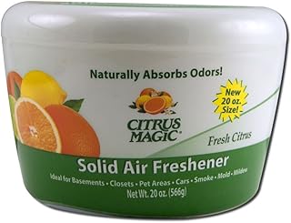 Citrus Magic Odor Absorbing Solid Air Freshener, Fresh Citrus, 20-Ounce, Pack of 1