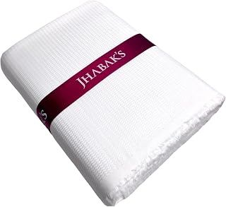 JHABAK'S 100% Pure Cotton Unstitched Self Design Fabric for Men - 1.60m Shirt Piece - Width 58 Inches - 0% Color fade - Wrinkle Free