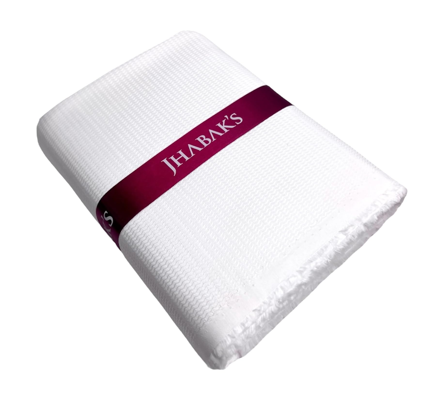 100% Pure Cotton Unstitched Self Design Fabric for Men - 1.60m Shirt Piece - Width 58 Inches - 0% Color fade - Wrinkle Free