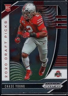 Football NFL 2020 Panini Prizm Draft Picks #130 Chase Young Draft Picks
