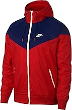 red and black nike windbreaker