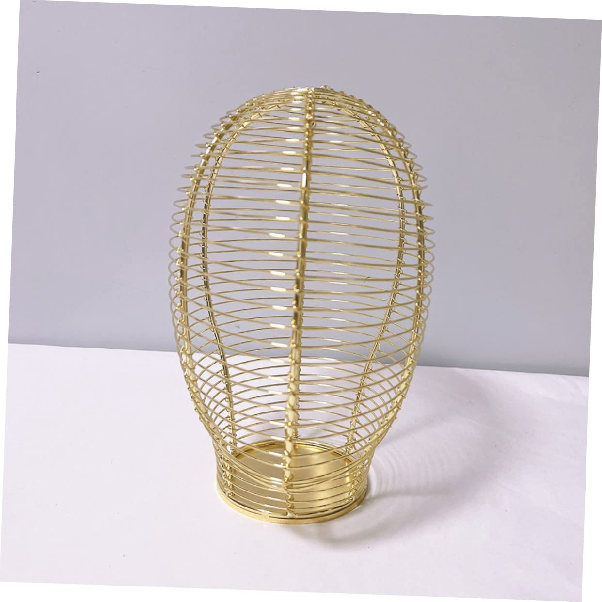 Homoyoyo Perchero Para Guardar Sombreros Modelo Cabeza De Metal Hierro Forjado Dorado