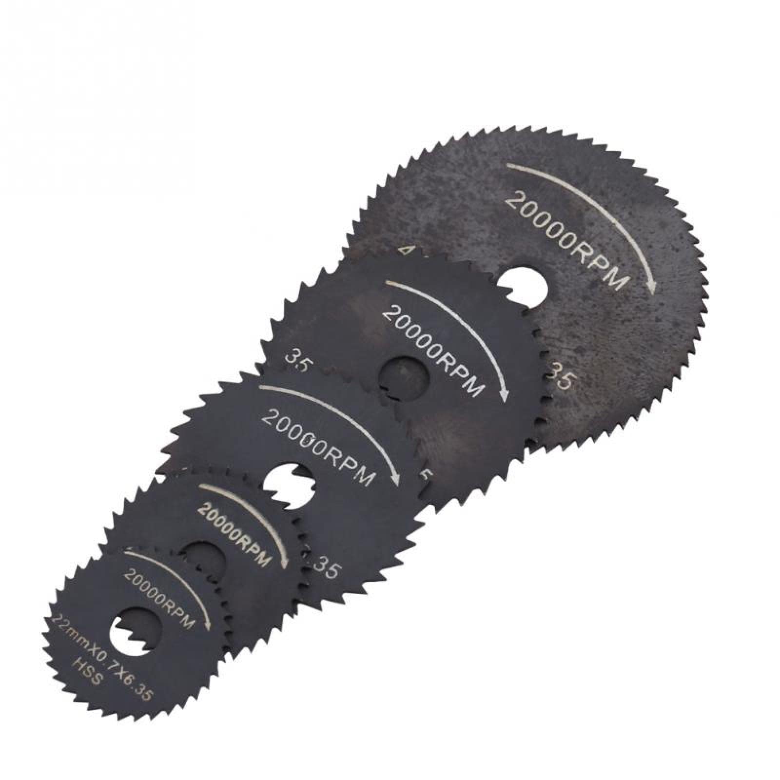 7X HSS Kreissägeblatt Mini Sägeblatt Saw Blades Set