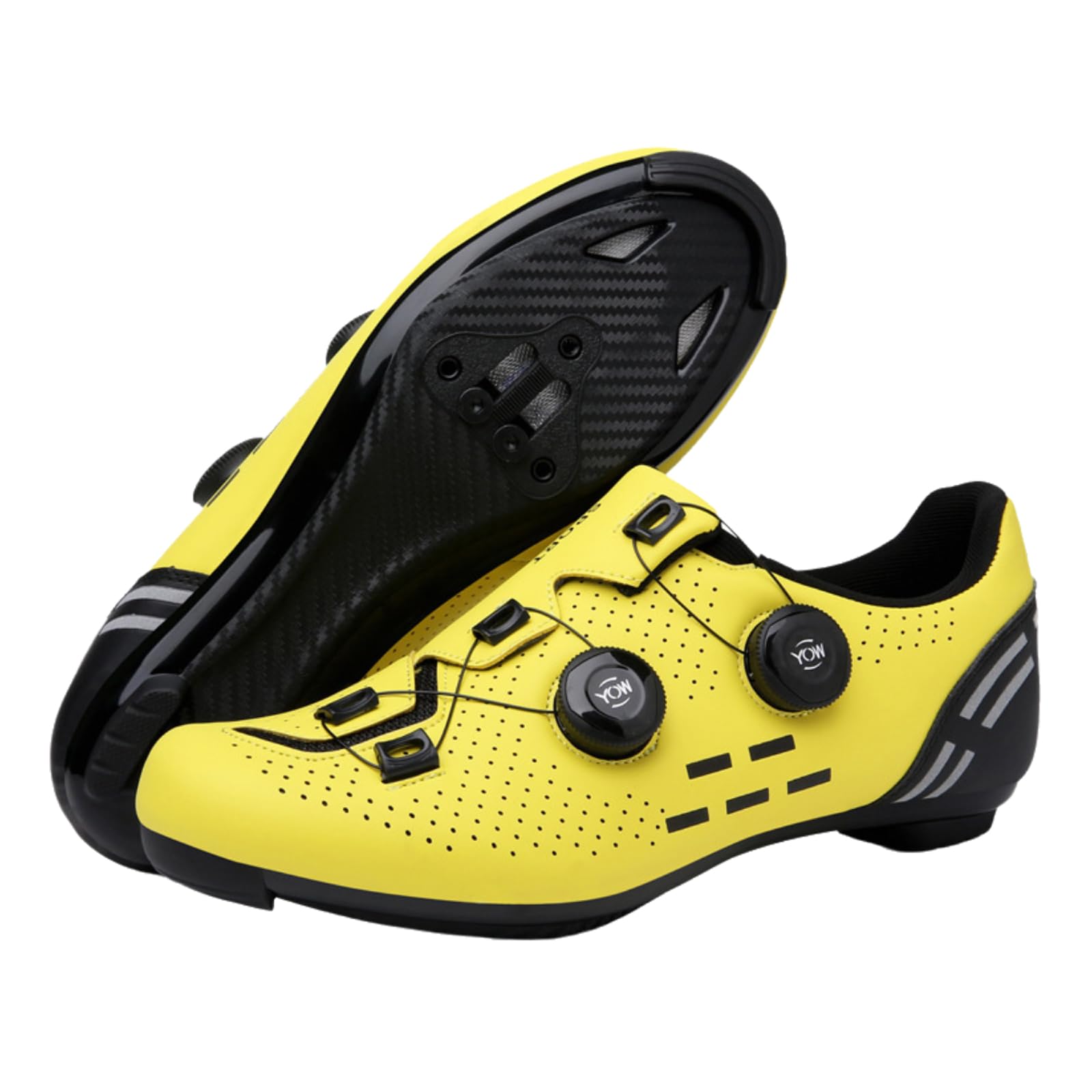 Buty rowerowe, męskie buty kolarskie, buty kolarskie szosowe, męskie buty kolarskie, antypoślizgowe buty rowerowe, odblaskowe paski, oddychające, uniseks