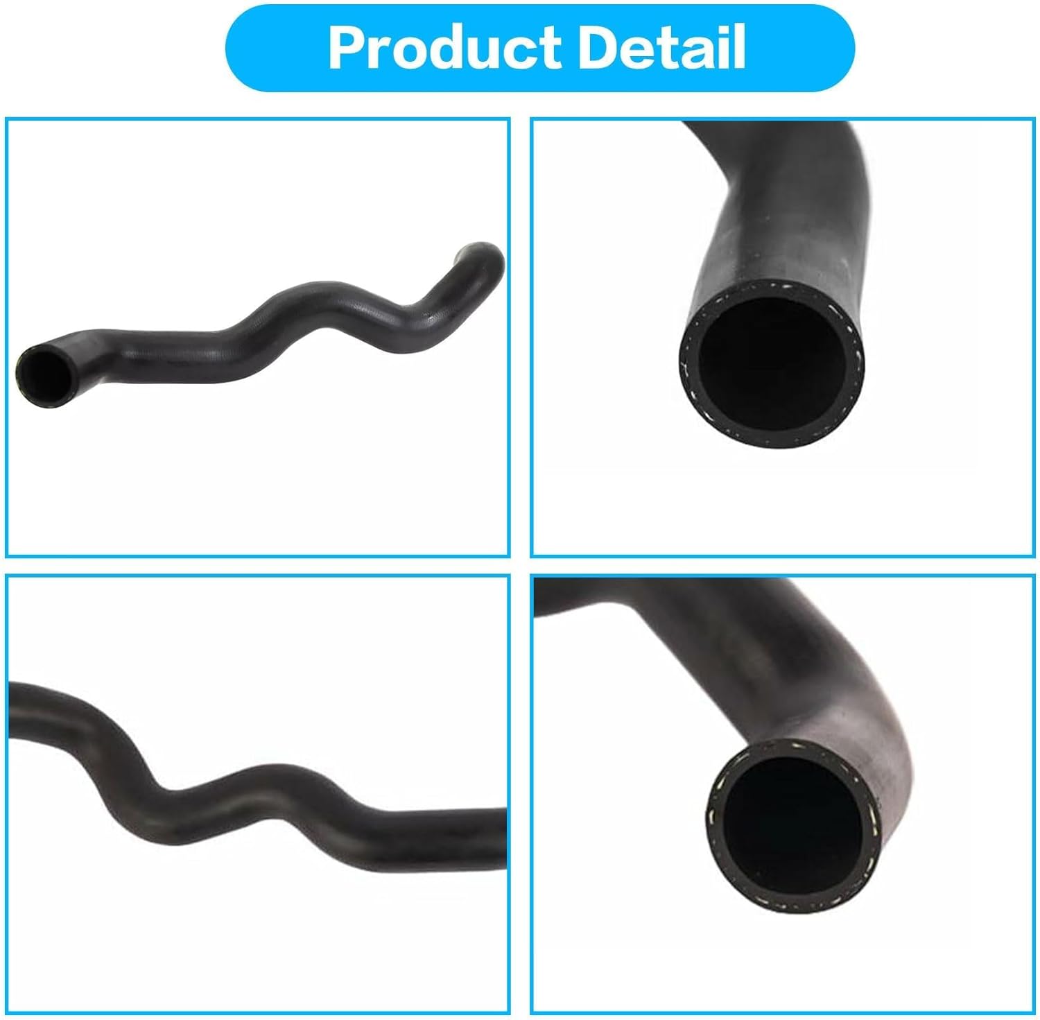 FZJDSD Engine Radiator Coolant Hose & Heater Hose &Pipe 5PCS Compatible with Chevy Cruze 2011-2016 1.4L Replace 13251447 13251435 13291779 94543097 25193343