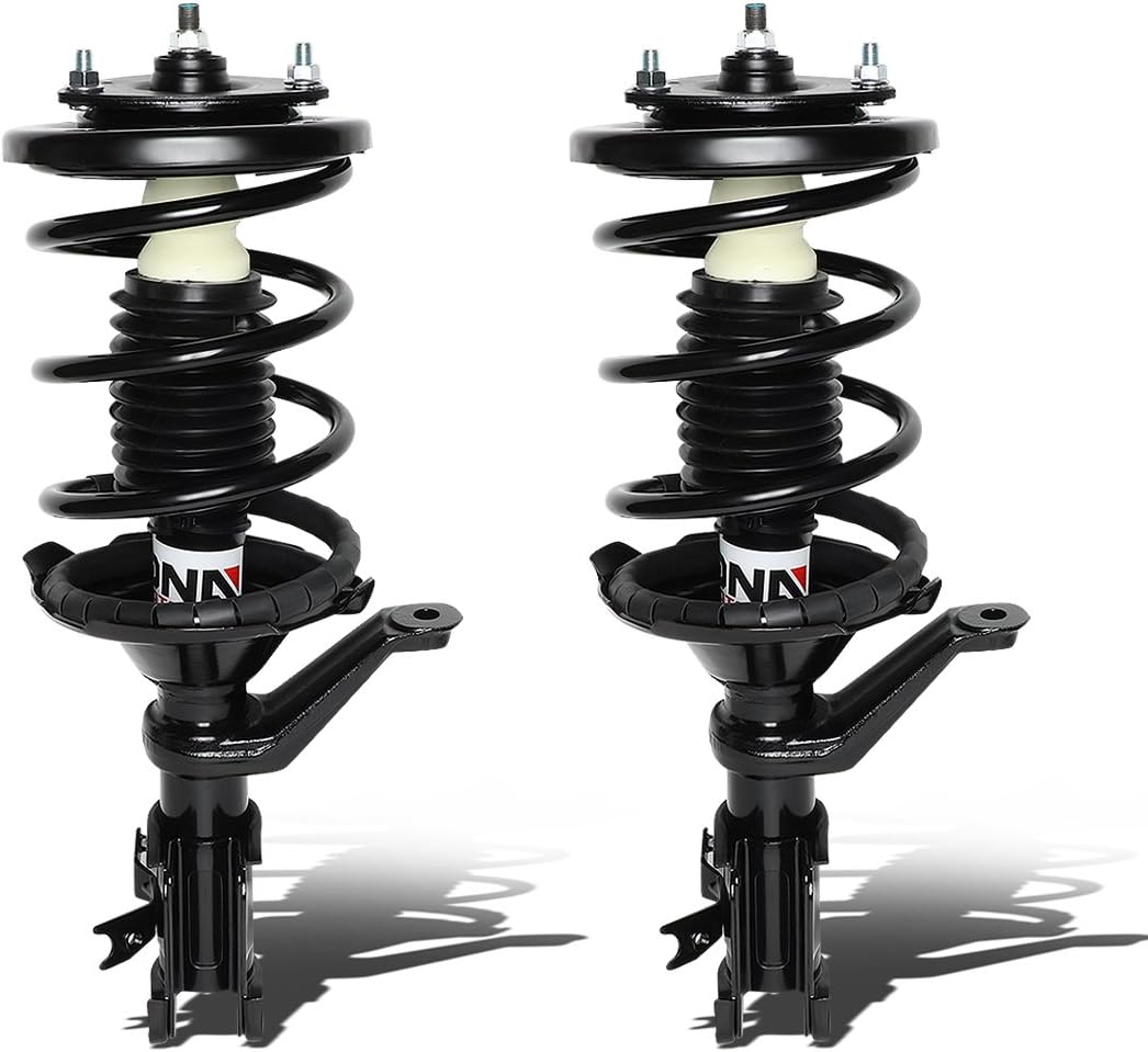 DNA Motoring SHO-OE-00046-FLR Front Coil Spring Shock Strut Assembly (01-05 Honda Civic), 1 Pack