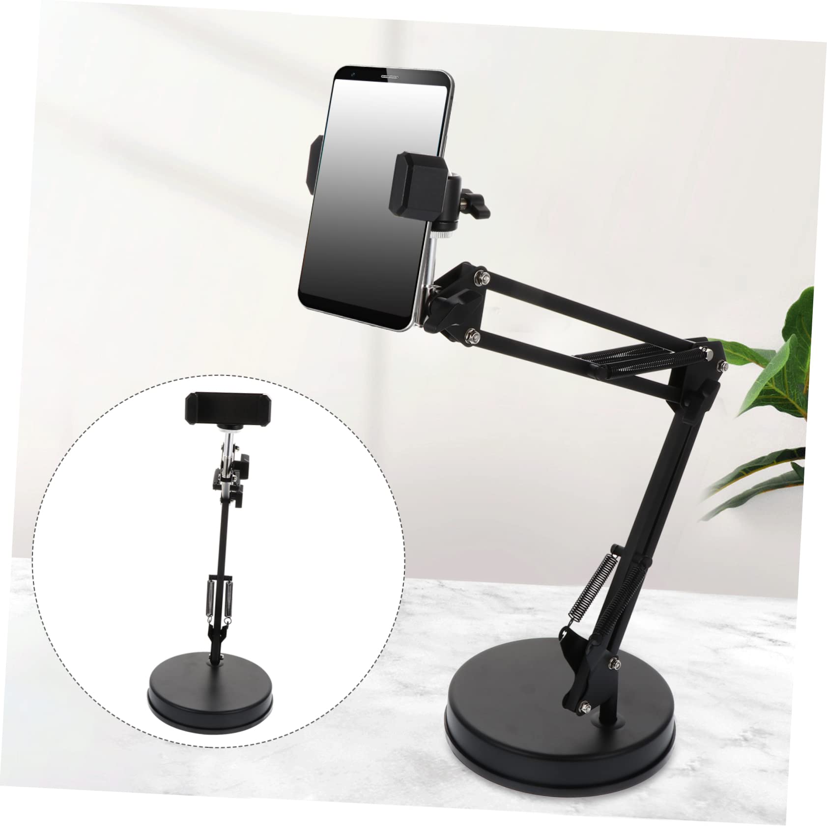 Support de Webcam de Bureau Réglable en Fer, 1 Set