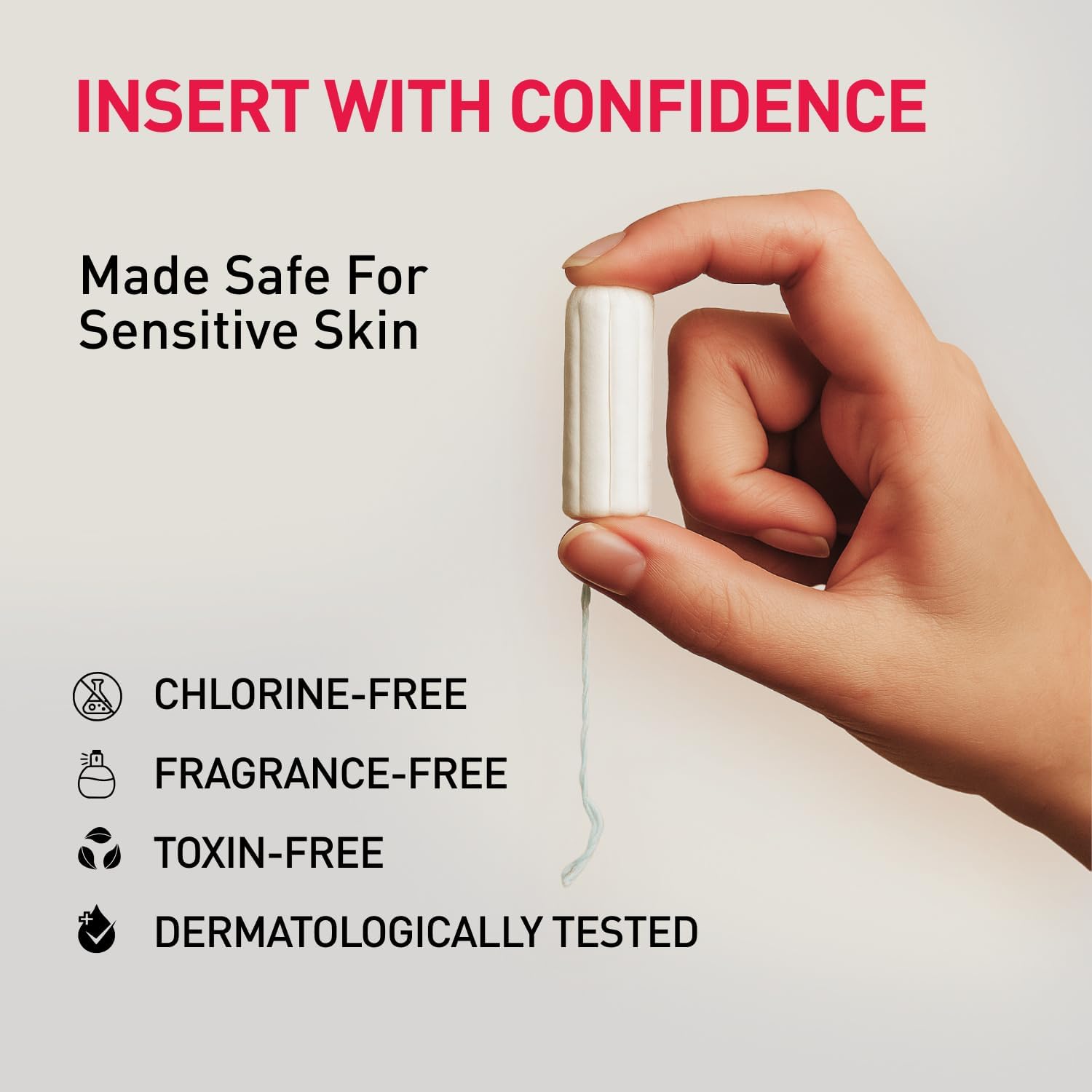 Sirona FDA Approved Natural Biodegradable Tampons - 12 Pieces | For Regular Flow | Made in Europe | Safe to use | Highly Absorbent | Ultra Soft & Comfortable