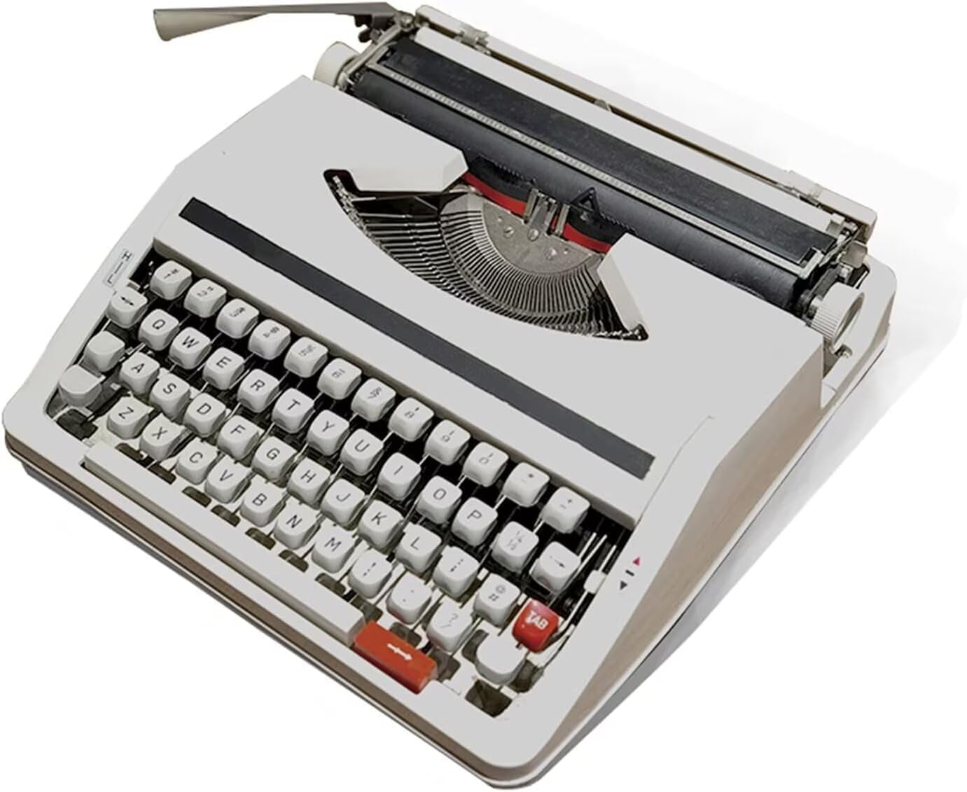 Macchina da Scrivere Elettrica - Corpo in Metallo Resistente, Funzione di Correzione Integrata per Prendere Appunti, Scrivere Lettere E Dare Sfogo alla creatività Senza Sforzo. A