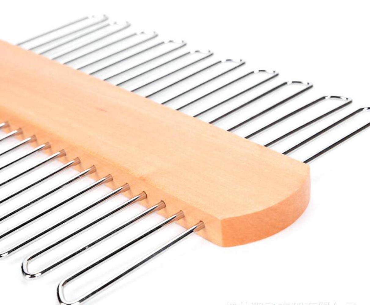 Krawattenhalter, hochwertiger Krawatten- und Gürtelhalter aus Holz, drehbar for Organizer und Aufbewahrungsregal mit rutschfesten Clips und 20 Haken, um 360 Grad drehbarer, platzsparender Organizer fo
