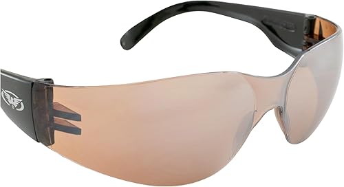 Vista 51 de Global Vision Gafas de seguridad Eyewear Rider Negro-super oscuro