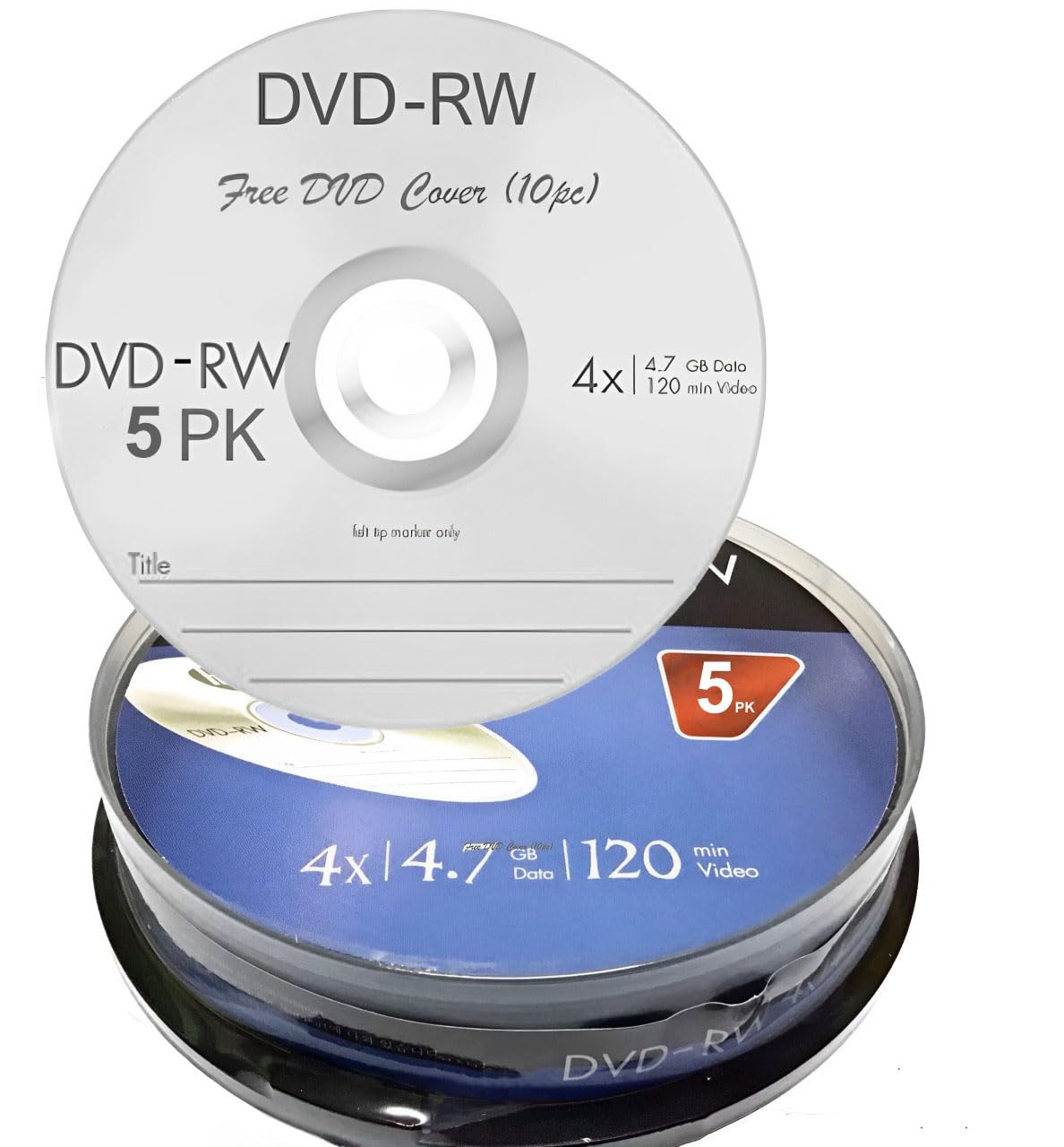 Premium DVD RW 4.7 GB 4X Speed Professional Disk (Pack of 5 Disk)-picture-16