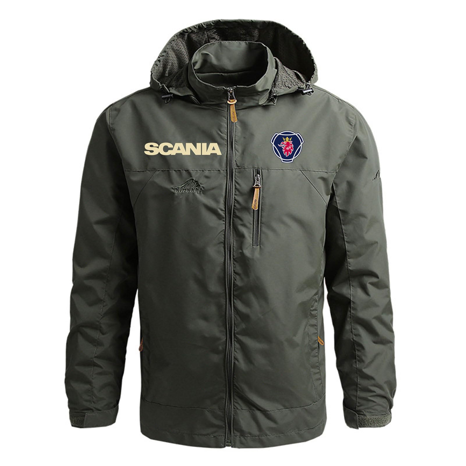 Heren Puffer Jack Lichtgewicht Warme Gewatteerde Jassen Voor SCANIA Heren Puffer Jack Lichtgewicht Warme Gewatteerde Jassen Voor SCANIA