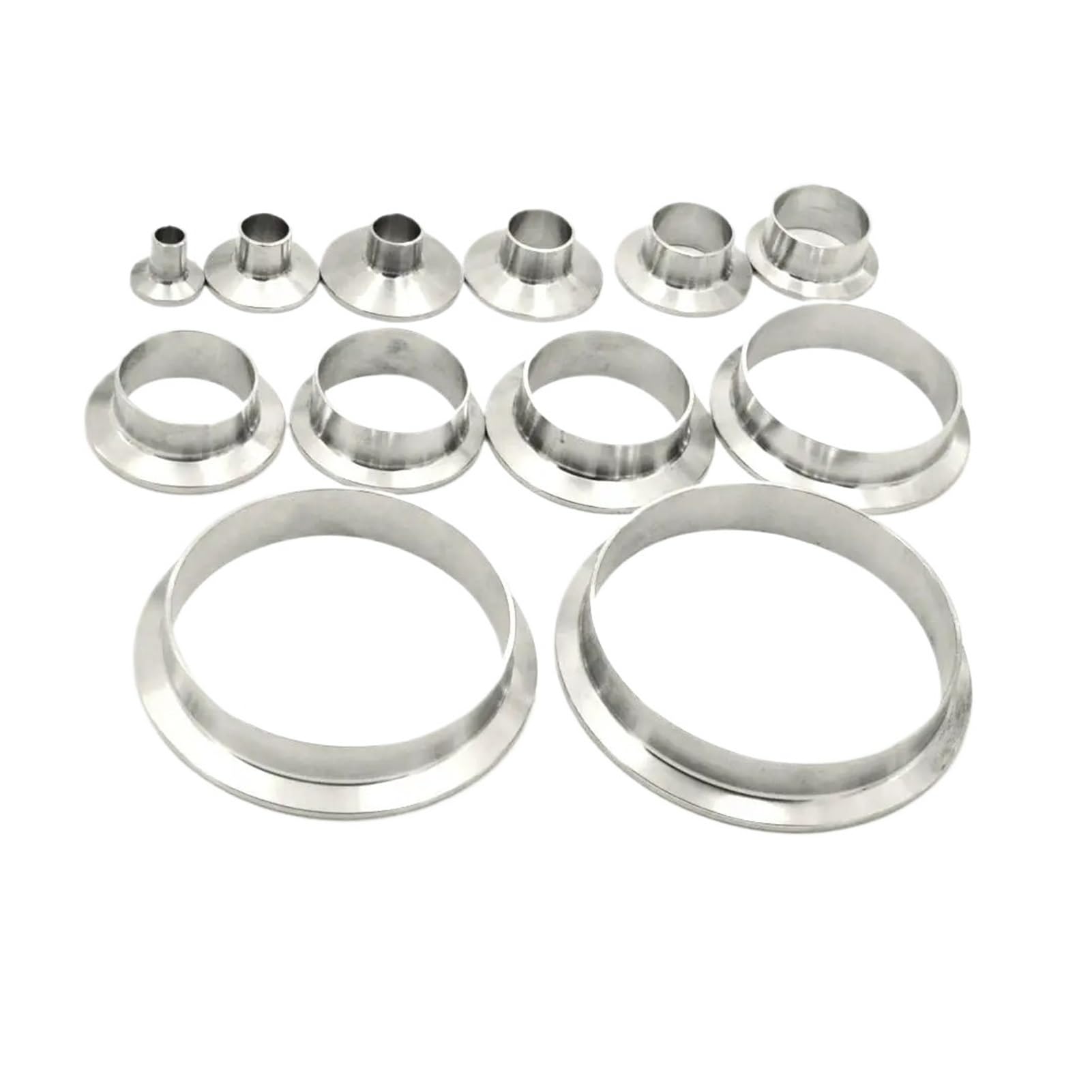 Pipe clamp, Fitting Weld Welding Ferrule Tri Clamp Type Stainless Steel Flange SUS 304(273mm-K286Ferrule)(51mm K64Ferrule)