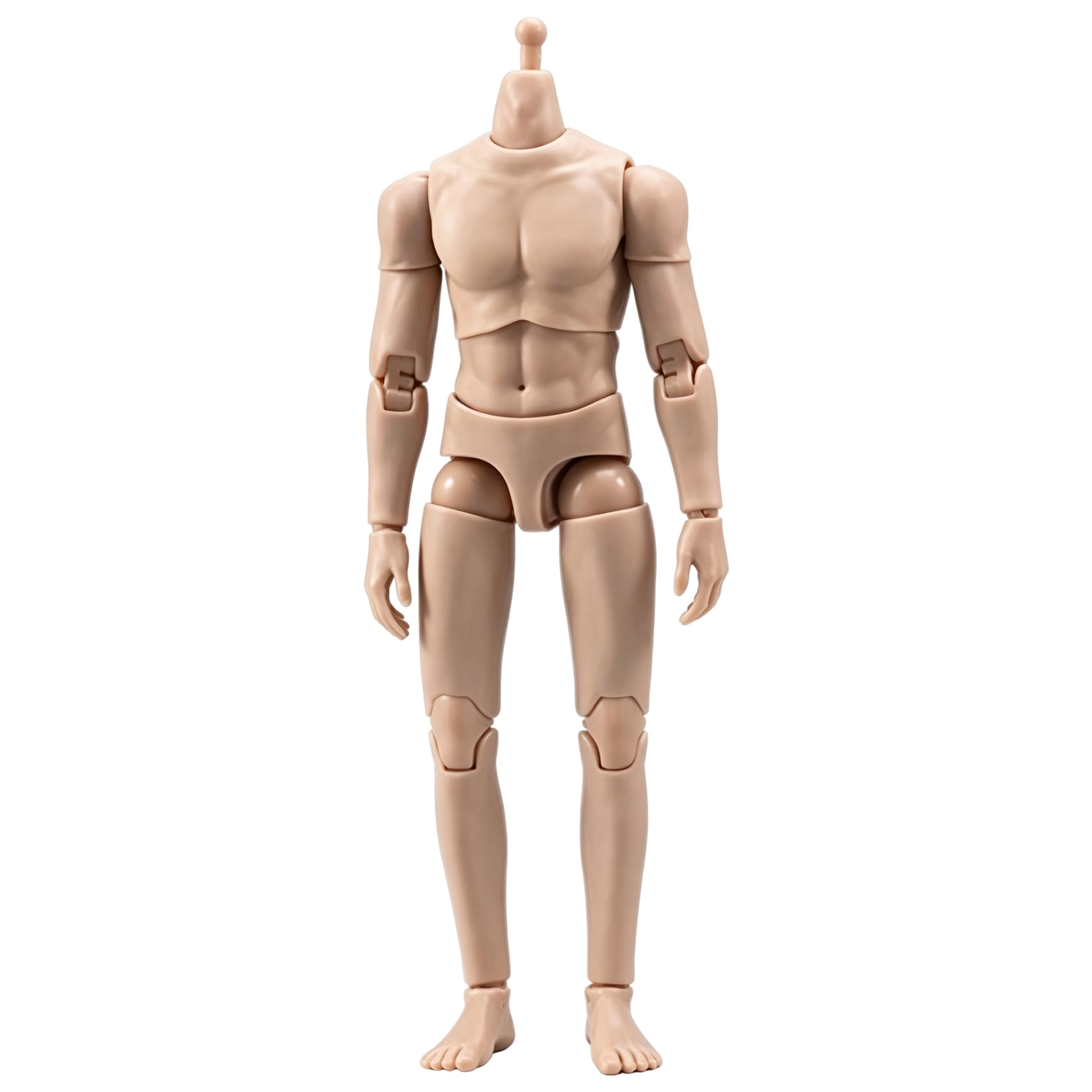 Action figure 1/12 Muscle Male Action figure in scala 1/12, pelle di grano