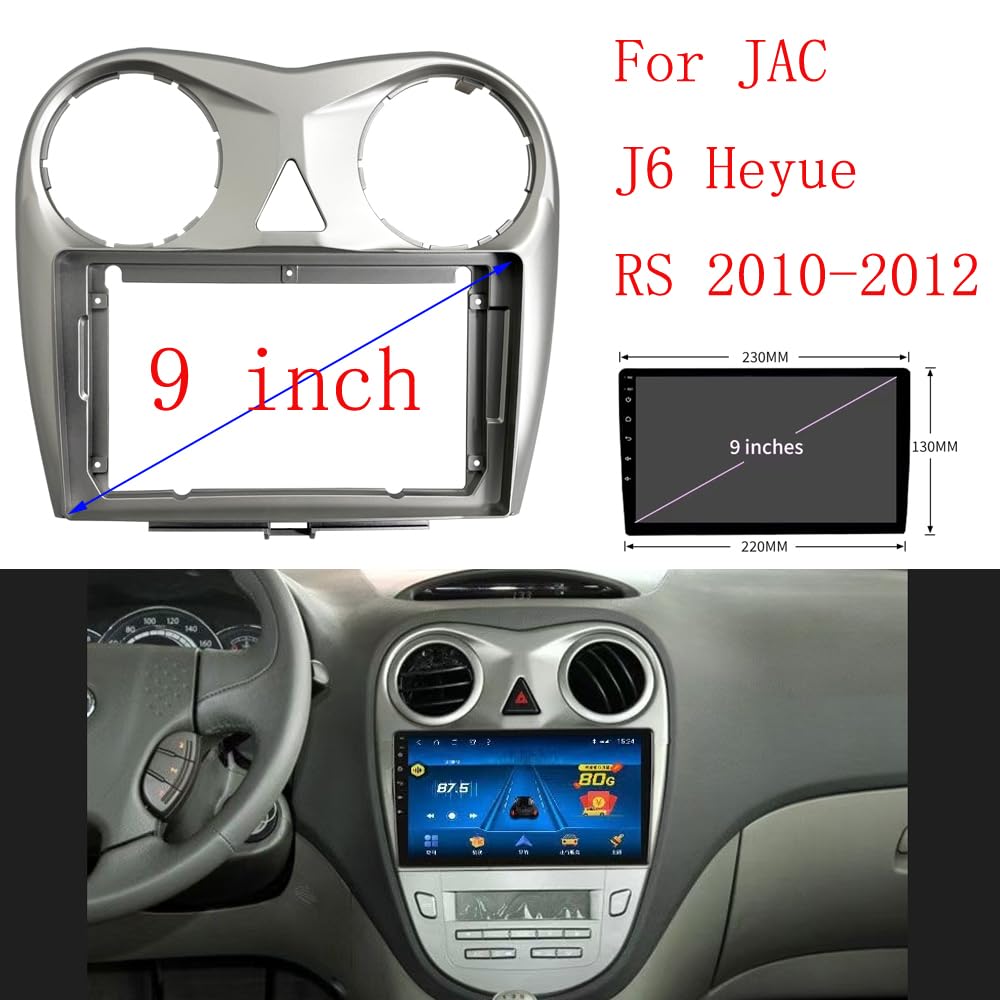 zaślepki radia Dla JAC J6 Heyue RS 2010-2012