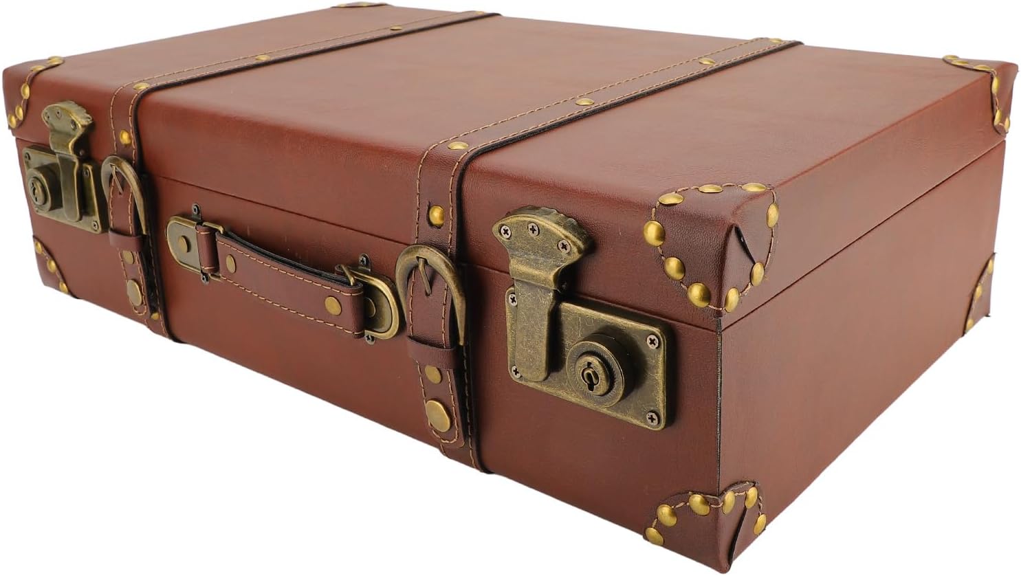 ミニレザースーツケース ヴィンテージ スモール キャリーオン オーバー