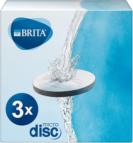 Brita MicroDisc - Cartucho de filtro de agua, 1 unidad (paquete de 1), color blanco