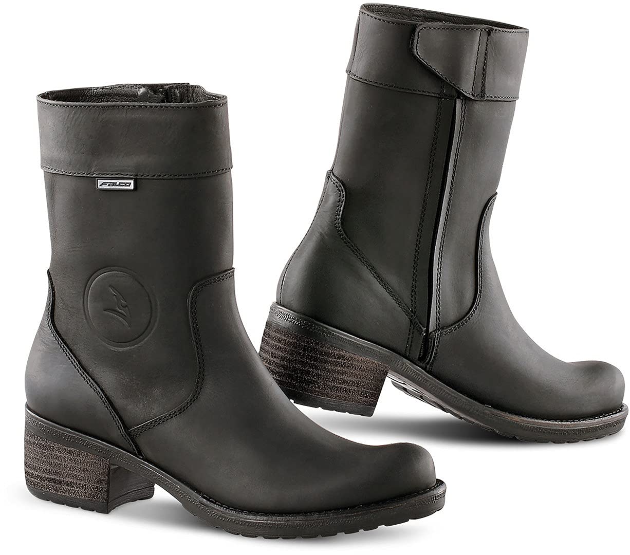 Falco Ayda 2 damskie buty motocyklowe, czarny, 42 EU