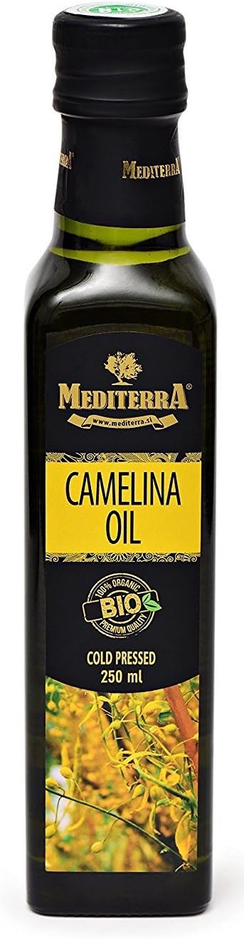 Organic Camelina Seed Oil, 100% Bio-Certified (250 ml)