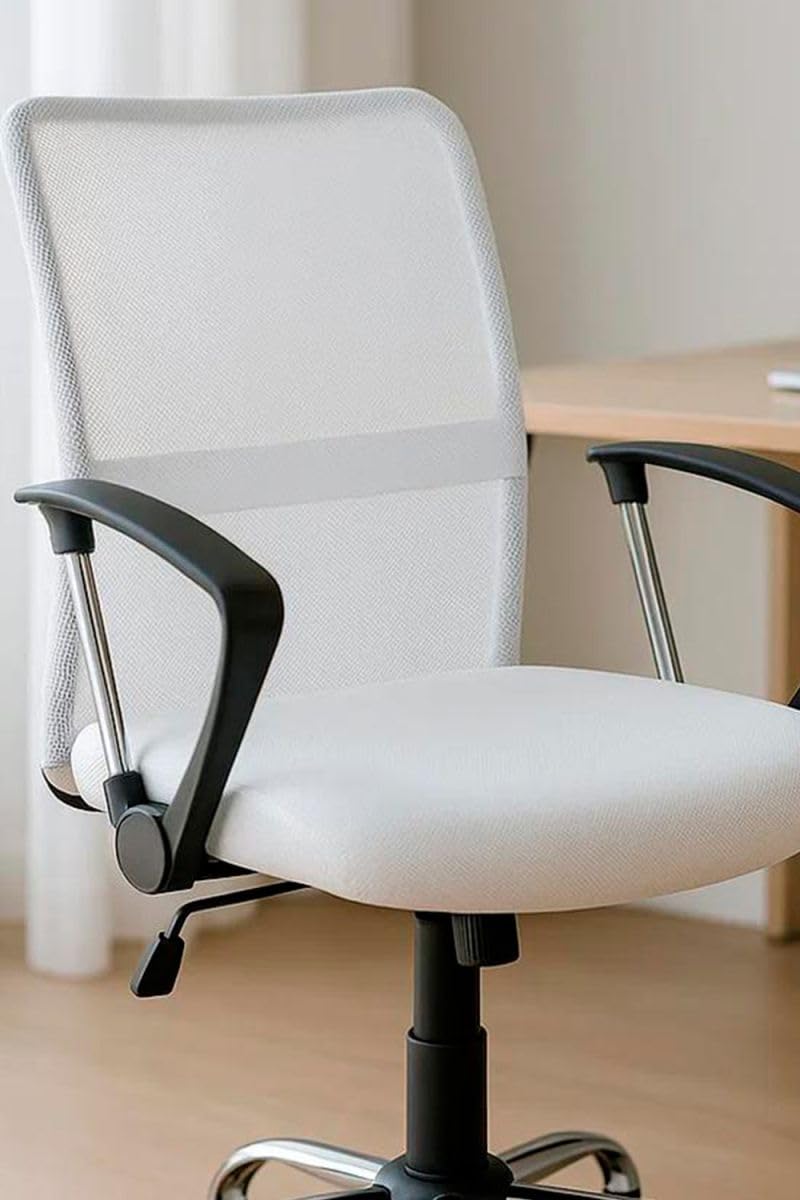 Silla de Oficina Blanca Kubas Máxima Ergonomía para Escritorio Gaming