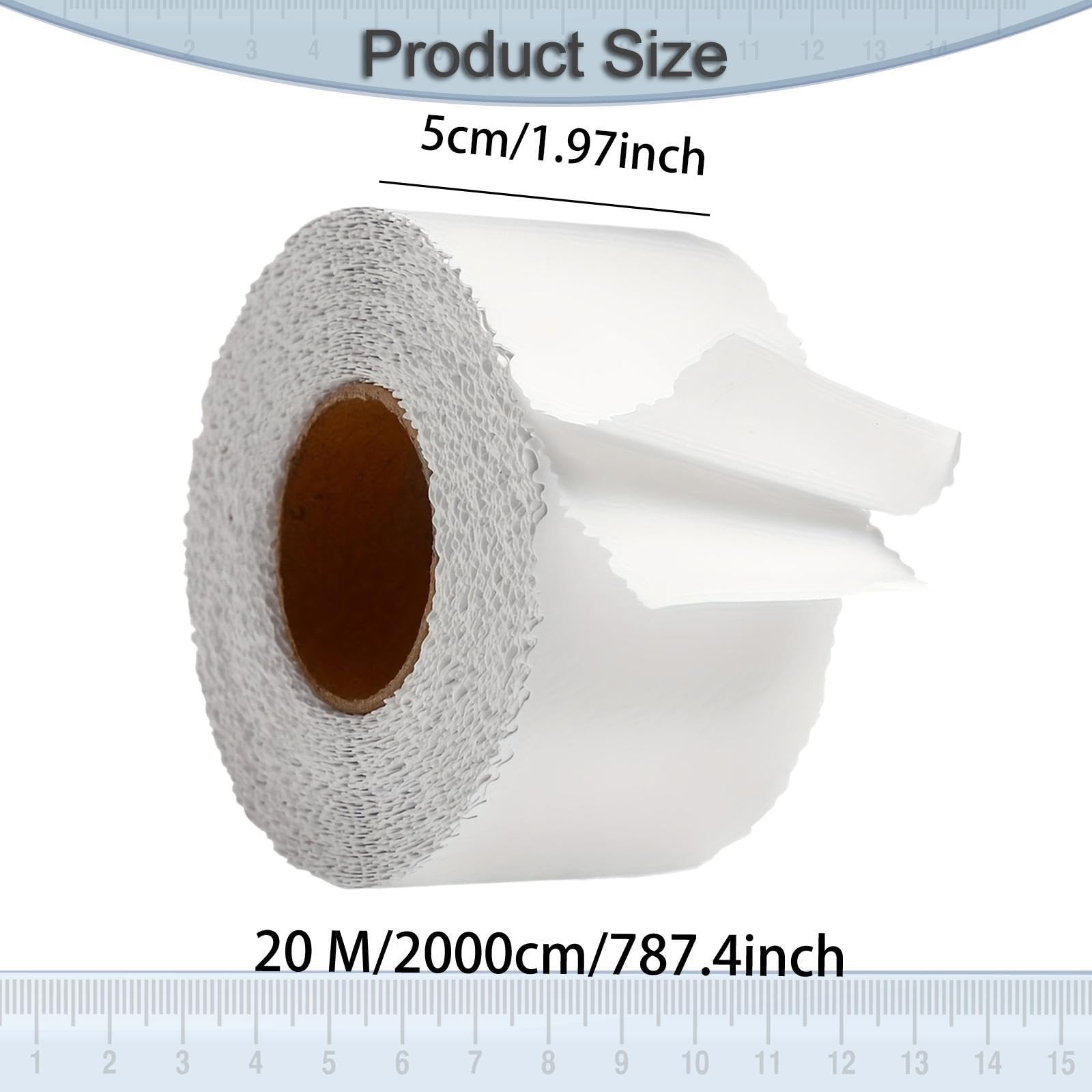 Cinta para Grietas de Pared para Parchar Fisuras Cinta Adhesiva de Vinilo Cinta para Unir Placas Y Cinta para Reparación de Grietas en Muros Adecuada, 5cmx20m