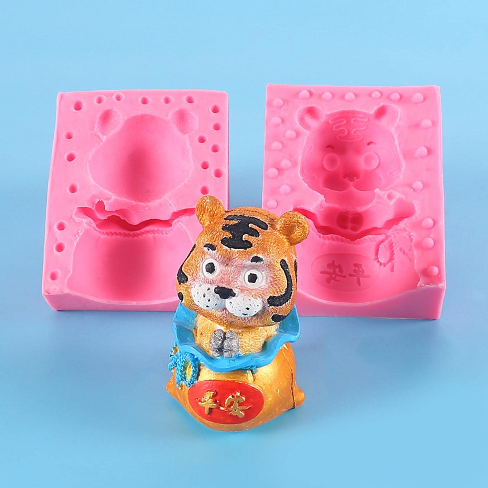 Moldes de fondant en forma de 3D, moldes de chocolate, decoración de pasteles, regalos para los amantes de la repostería