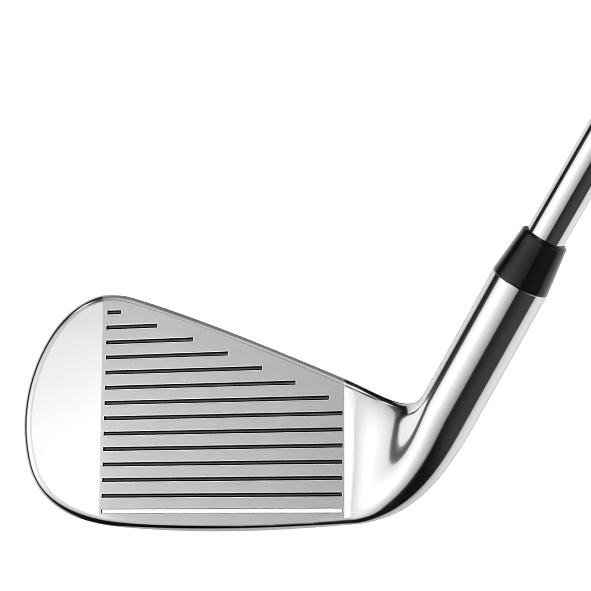 Gowolf Golf-Eisen-Set oder Einzeleisen (5, 6, 7, 8, 9, Pitching Wedge) für Herren, rechte Hand, hochwertiger 95 g Stahlschaft mit tiefen Rillen für extreme Fehlertoleranz, Genauigkeit und maximale