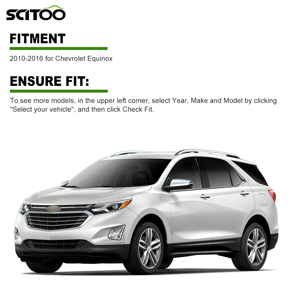 OHT01060512 Keyless Entry Remote Key Fob for Chevrolet Equinox 2010-2016 1 PCS 4 Buttons-SCITOO