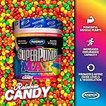 Gaspari Nutrition Super Pump Max, Pre Workout Supplement 40 Servings, Sustained Energy & Nitric Oxide Booster Supports Muscle Growth, Recovery & Replenish (40 Servings, Rainbow Candy) - Image 3