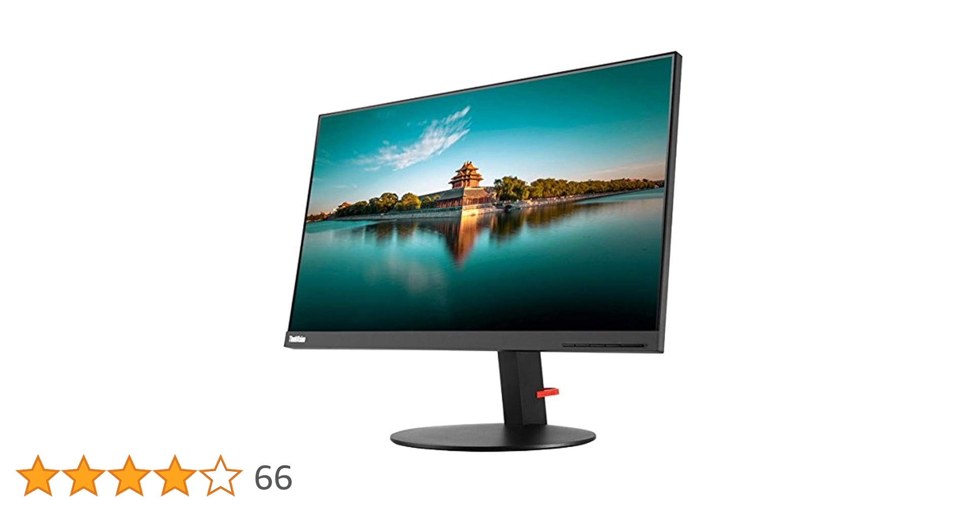 Lenovo P24h-10 23.8型 QHD USB-C 美品モニター ThinkVision Lenovo 液晶ディスプレイ 24インチ P24h-10 23.8型