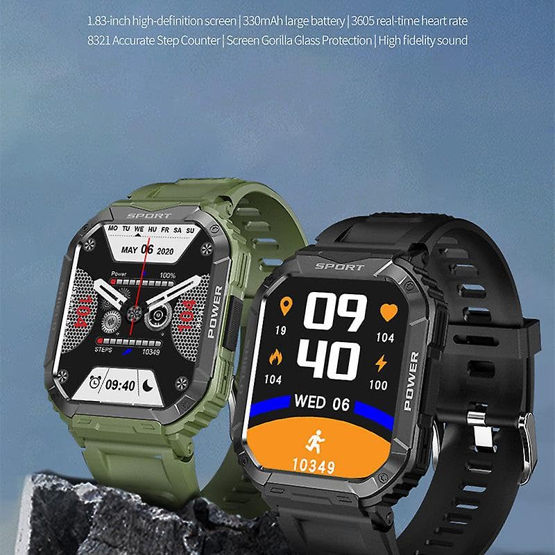 V50 Smart Watch 1.8 "Uomini Bt Chiamata Bracciale Grande Batteria Multiplo Sport All'aria Aperta Smartwatch Monitoraggio Della Salute Fitness